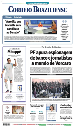 Cover of Correio Braziliense