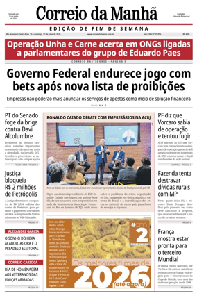 Cover of Jornal Correio da Manha