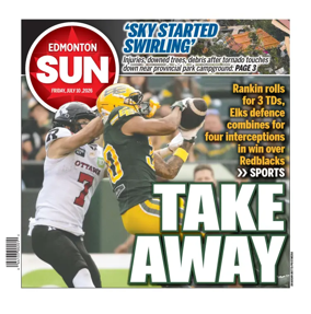 Cover of Edmonton Sun
