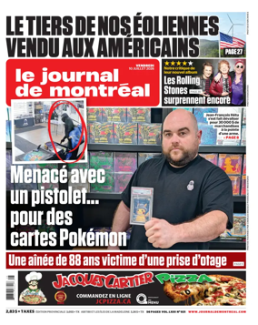 Cover of Le Journal de Montreal