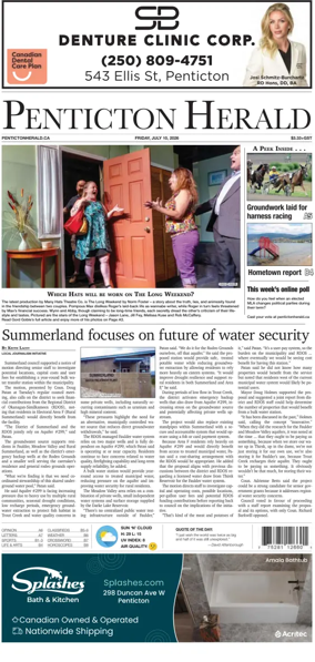 Cover of Penticton Herald