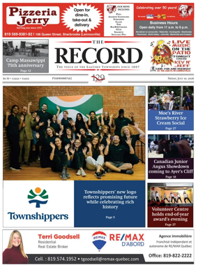 Cover of Sherbrooke Record