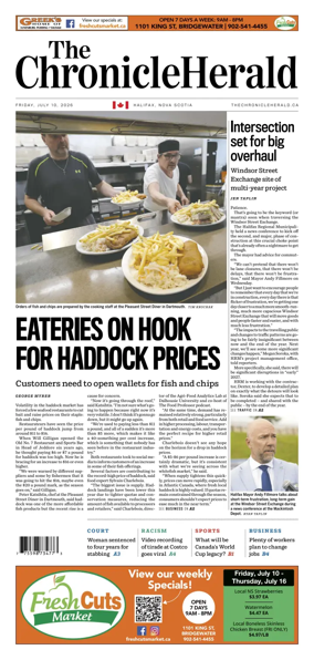 Cover of The Chronicle Herald (Metro)