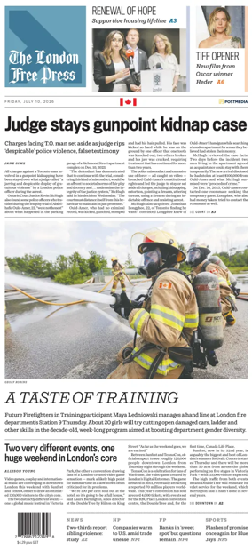 Cover of The London Free Press