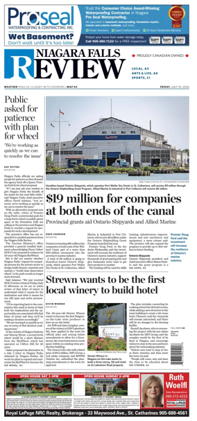 Cover of The Niagara Falls Review