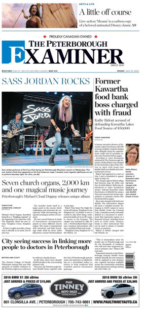 Cover of The Peterborough Examiner