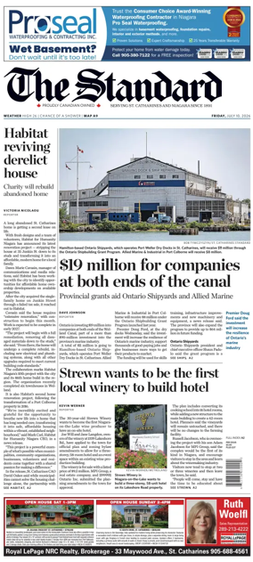 Cover of The Standard (St. Catharines)