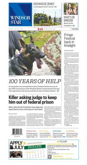 Cover of Windsor Star
