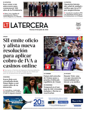 Cover of La Tercera