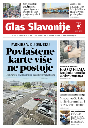 Cover of Glas Slavonije