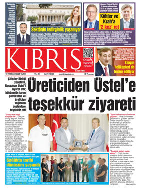 Cover of Kibris Gazetesi