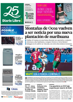 Cover of Diario Libre (Republica Dominicana)