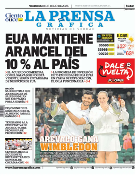 Cover of La Prensa Grafica