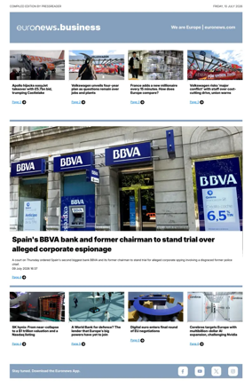 Cover of Euronews Business