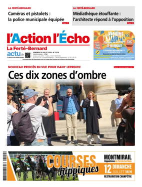 Cover of l'Action l'Echo (La Ferte-Bernard)