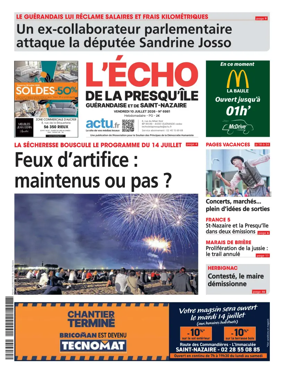 Cover of L'Echo de la Presqu'ile (PG)