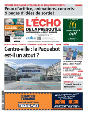 Cover of L'Echo de la Presqu'ile (SN)