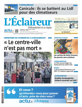Cover of L'Eclaireur de Chateaubriant