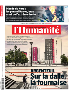 Cover of L'HUMANITE