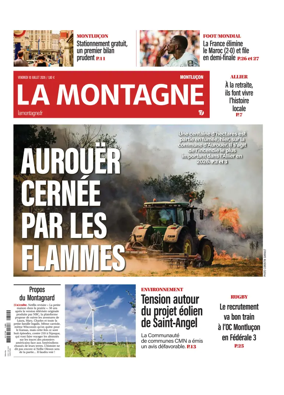 Cover of La Montagne (Montlucon)