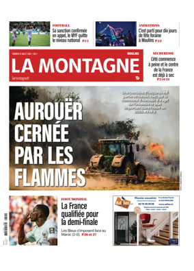 Cover of La Montagne (Moulins)
