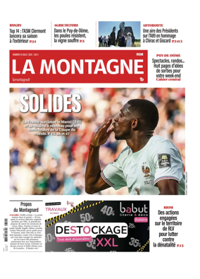 Cover of La Montagne (Riom)