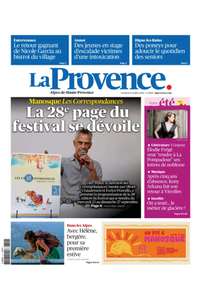 Cover of La Provence Alpes-de-Haute-Provence