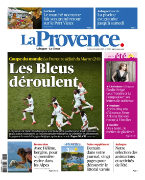 Cover of La Provence Aubagne-La Ciotat