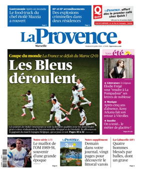 Cover of La Provence Marseille