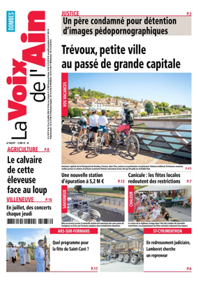 Cover of La Voix de l’Ain Dombes