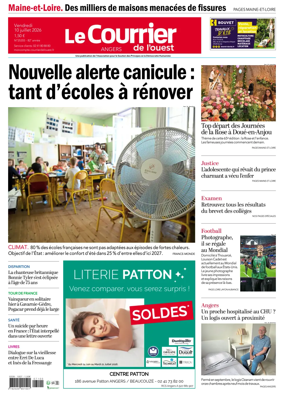 Cover of Le Courrier de l’Ouest (Angers)