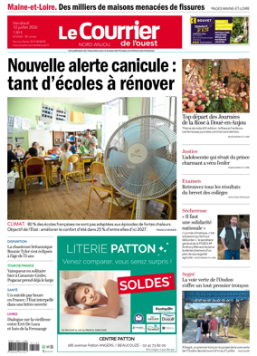Cover of Le Courrier de l’Ouest (Nord Anjou)