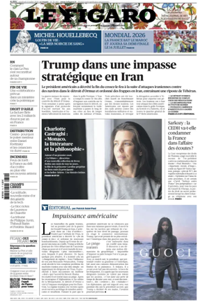 Cover of Le Figaro