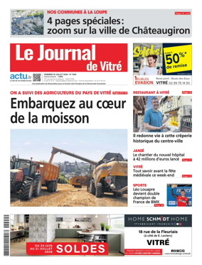 Cover of Le Journal de Vitre