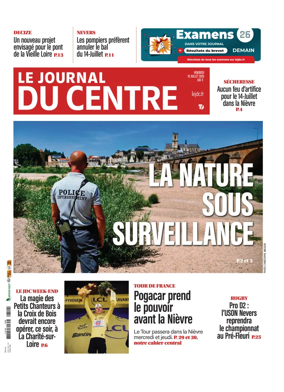 Cover of Le Journal du Centre