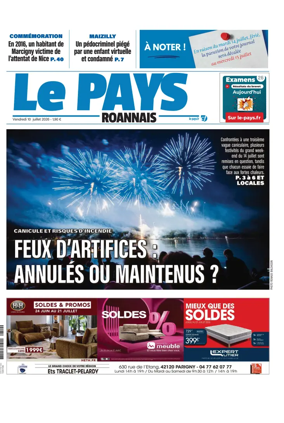 Cover of Le Pays Roannais (Roanne)