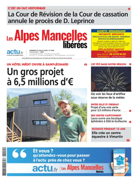 Cover of Les Alpes Mancelles
