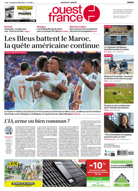 Cover of Ouest France (Dinan)
