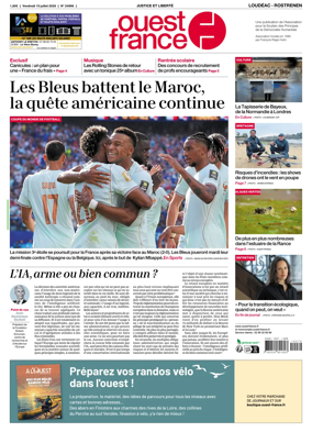 Cover of Ouest France (Loudeac / Rostrenen)