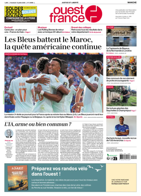Cover of Ouest France (Manche)