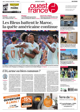 Cover of Ouest France (Mayenne)
