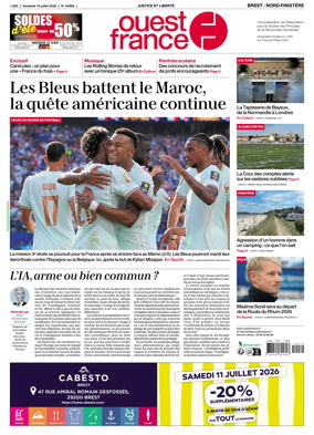 Cover of Ouest France (Nord-Finistere)