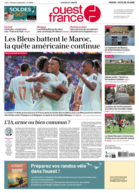 Cover of Ouest France (Redon / Pays de Vilaine)