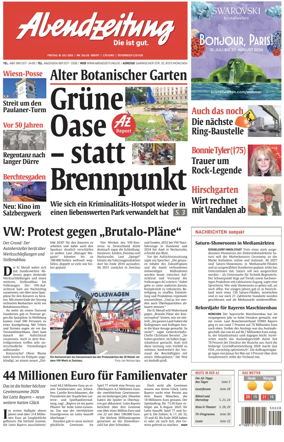 Cover of Abendzeitung Munchen