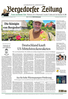 Cover of Bergedorfer Zeitung