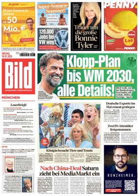 Cover of BILD Munchen