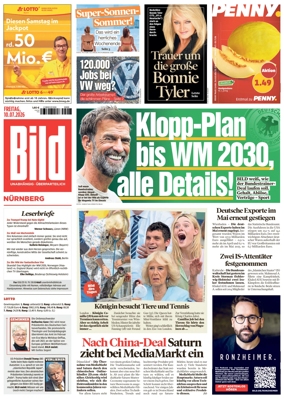 Cover of BILD Nurnberg