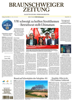 Cover of Braunschweiger Zeitung (Peine)