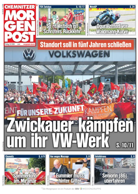 Cover of Chemnitzer Morgenpost
