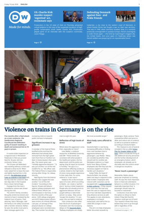Cover of Deutsche Welle (English edition)